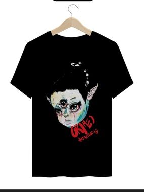 Grimes Art Angel Band Tee